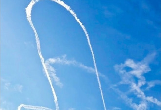 美国战机空中画了一个“巨大阳具” ，原因曝光