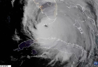 飓风艾玛重新加强至4级 佛州40万户断电