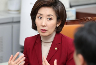 想不想当韩国总统？在野党这位女领导回三个字