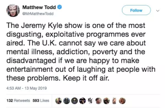 英国男子参加电视综艺节目后自杀 命案惊动首相
