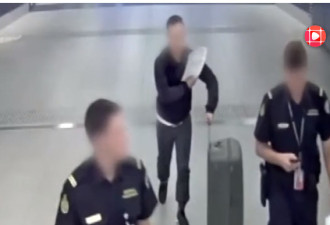 8名中国游客行李可疑，海关开箱检查当场抓人