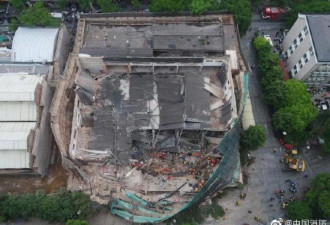 上海一厂房墙体倒塌：救出21人，其中7人死亡