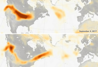 美国污染半个地球 烟雾蔓延北半球欧洲遭殃
