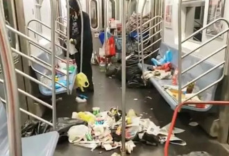 纽约最恶心地铁车厢刷爆网络 现实比这糟100倍