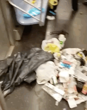 纽约最恶心地铁车厢刷爆网络 现实比这糟100倍