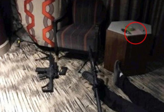 酒店房间23把枪12把被改装 嫌犯躺地上