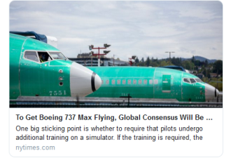 中国等30余国在美会商 波音737MAX复飞无共识