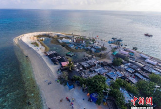 直击中国南沙鸭公岛：这是没有一粒沙子的海岛