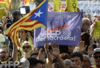 西班牙抓捕了闹独立官员 又引发大示威