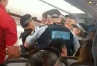 悉尼90后男子在飞机上撒泼，遭警方拘捕！