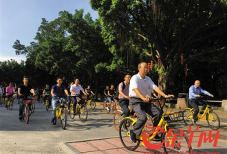 共享单车推出,广州深圳拥堵程度下降