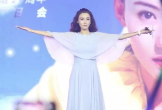 张柏芝举行生日会，脸上疲惫显老态，台上狂哭