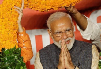 印度总理莫迪赢得大选宣誓就职 开启第二个任期