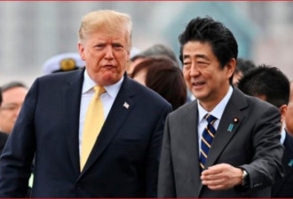 特朗普结束日本之行强调军事合作