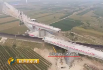 中国造桥术真的逆天了!大桥竟然会空中旋转!