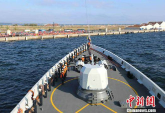 中国海军第26护航编队访问英国