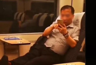男子高铁上占三座还骂乘务员滚蛋 广铁介入调查
