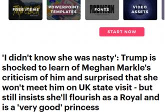 访英在即，特朗普竟称梅根王妃很“令人厌恶”