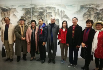 徐宪来举行澳洲山水巡展 中国画巡展今日开幕！