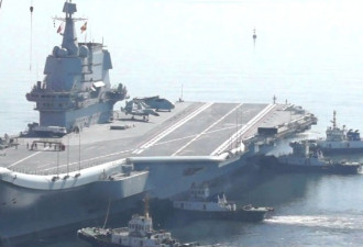 中国第三艘航母揭面纱 北京军事崛起愈发清晰！