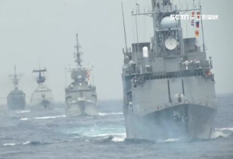 台军方媒体：中国派大量船只积极建设南海岛礁