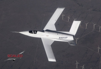 美国公布新型隐身机 B21远程打击轰炸机探路