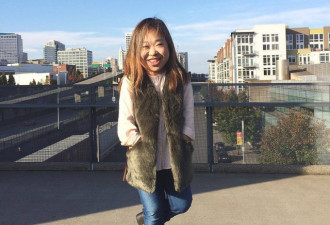 韩裔女孩身高只有1米1 爱穿搭成美国时尚博主