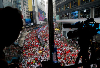 香港反逃犯条例修订游行 规模破97年后纪录