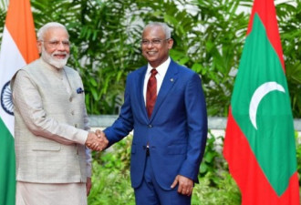 印度总理访马尔代夫 加强投资制衡中国影响力