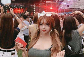23岁韩国女孩整容过度，三围比例夸张被称怪物