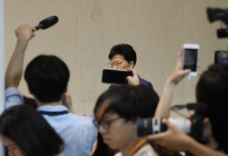 香港特首林郑月娥回应反修例游行， 提跟进工作