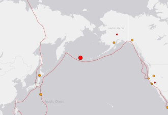 快讯：美国阿拉斯加地震，规模6.7级