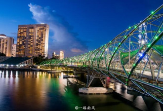 新加坡国土面积不足广州十分之一 ，夜景却醉人