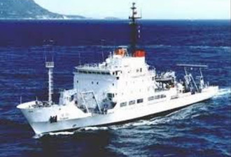 台军海洋测量舰因燃油含水太多熄火 紧急求救