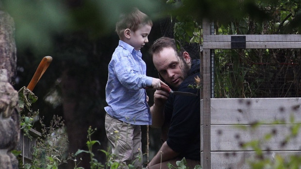 Joshua Boyle and son