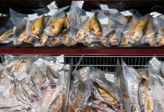 加拿大2家超市的11种鱼类食品有毒 食后恐瘫痪