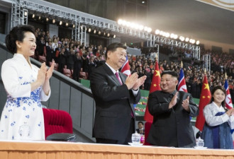 国事访问与军事亮拳，中国和美国博弈朝鲜半岛