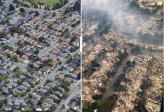加州山火增至13死150失踪 华人住宅烧成灰