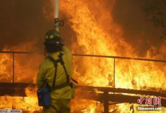 山火肆虐致17人丧生 加州成为联邦“重大灾区”