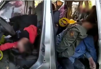 吉林省恐怖车祸7死2伤，车厢凌乱乘客躯体交叠