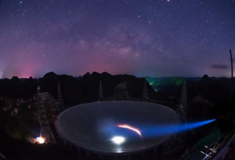中国天眼可探测到宇宙边缘 台媒：或能找外星人