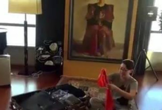 宋丹丹豪宅家中内景曝光，每个视角都有艺术品