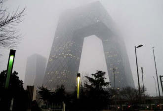 雾霾依然罩顶   19大北京无蓝天