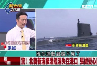 朝鲜潜舰突然消失 专家：目标可能是…