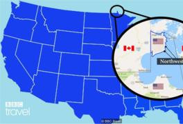 西北角：遗失在加拿大的一块美国“飞地”
