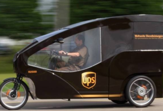 多伦多的UPS将变身“顺丰三轮” 代替卡车送货