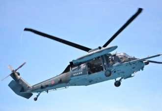 日本自卫队一直升机失踪 海上现零件恐已坠毁
