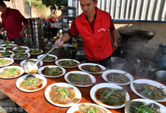 农村办宴席850元16道菜 媲美星级酒店