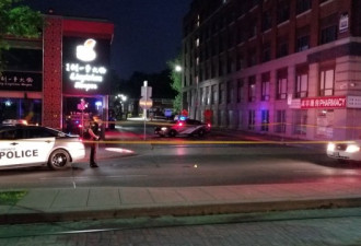 多伦多中区唐人街伤人案 一名男子被刺受伤