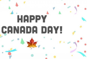 加拿大人用各种超有爱的方式庆祝国庆